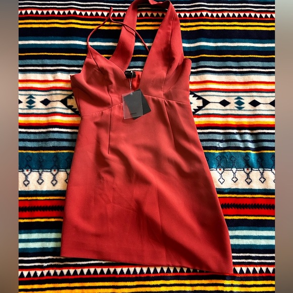 NWT Revolve NBD Bracken Dress in Rust size XS - Picture 5 of 8